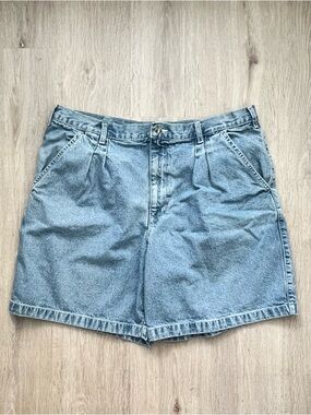 Vintage Faded Glory Baggy Jorts Men’s 40 Faded Denim Shorts Skater Workwear